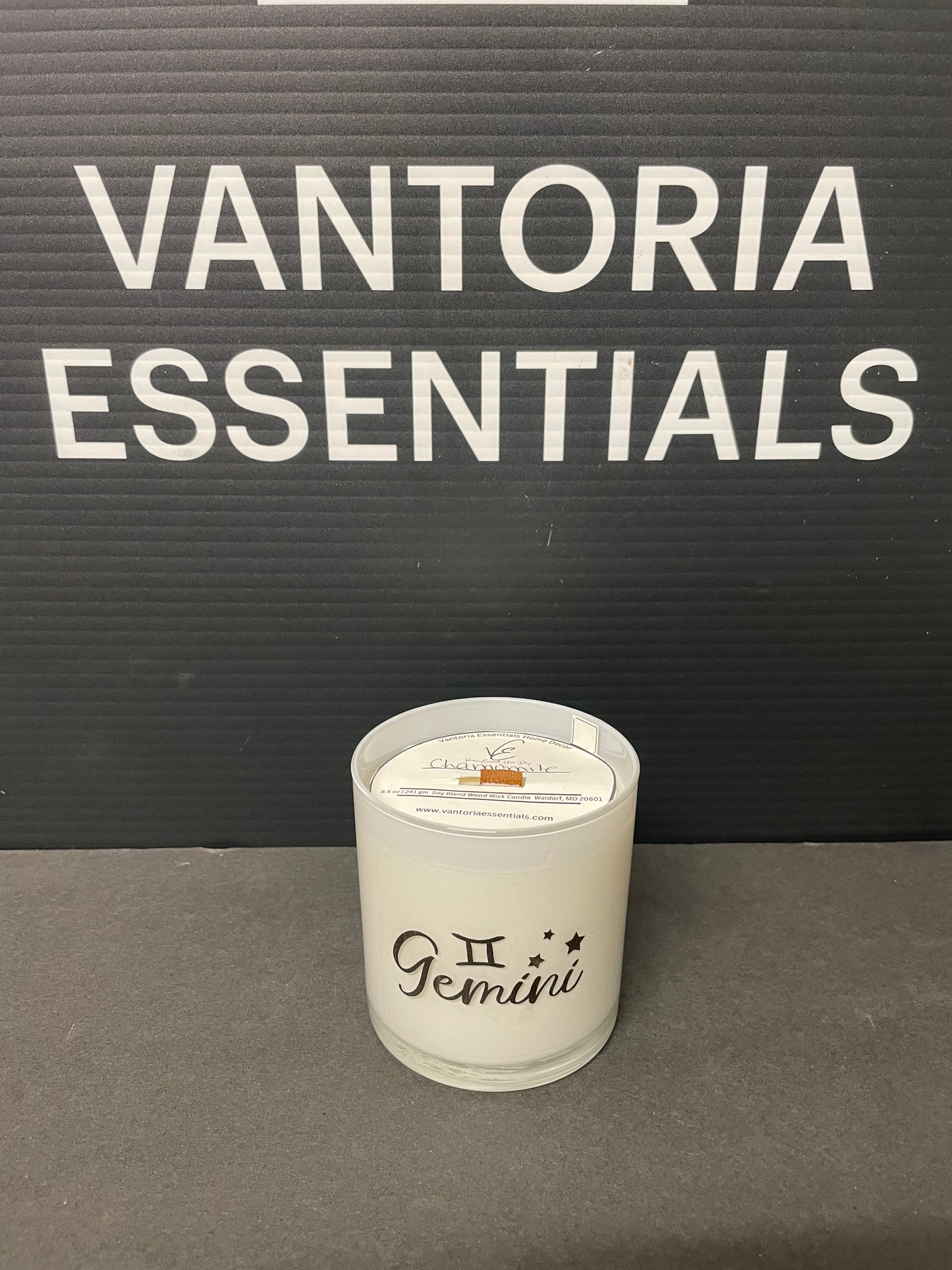 Gemini Zodiac Candle