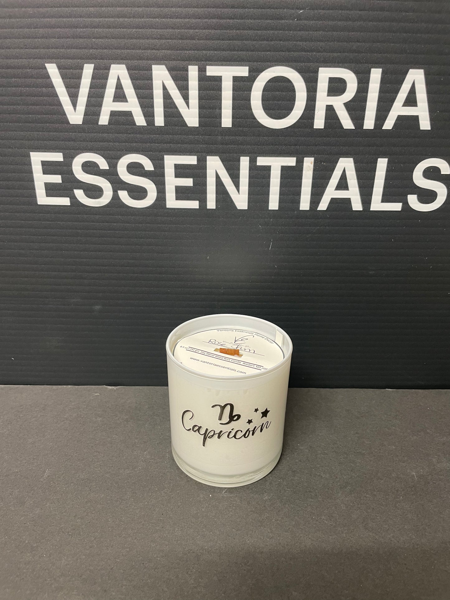 Capricorn Zodiac Candle