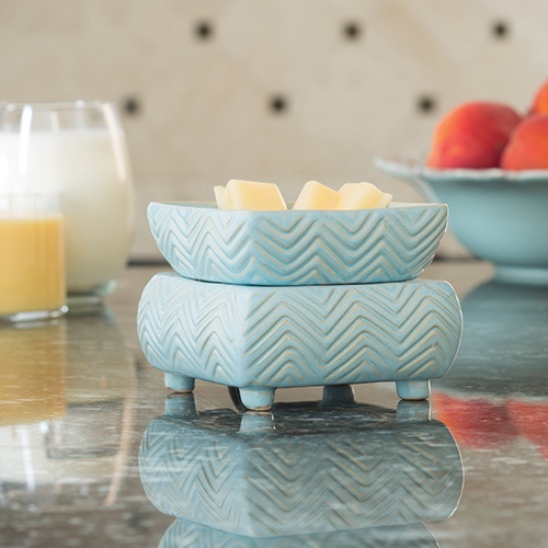 Chevron 2-in-1 Fragrance Warmer