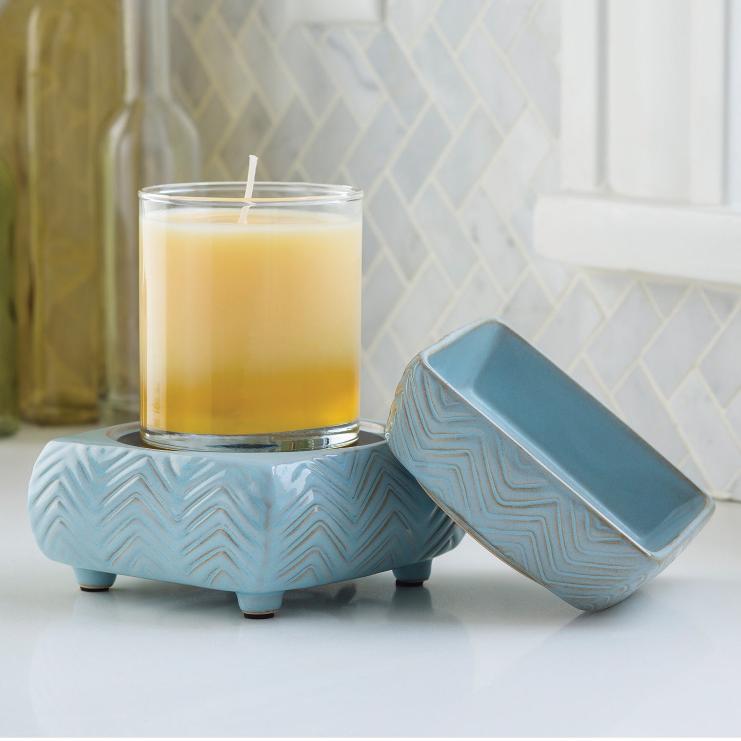 Chevron 2-in-1 Fragrance Warmer