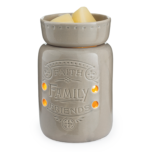 Faith, Family, Friends Midsize Illumination Warmer