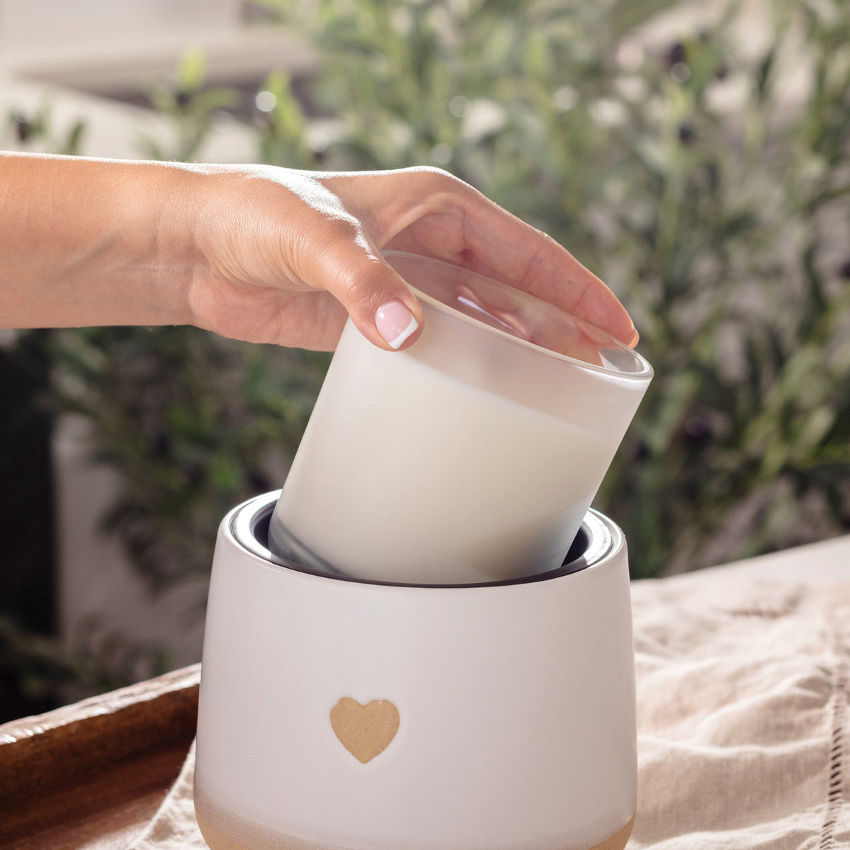 I Love You Crock Candle Warmer