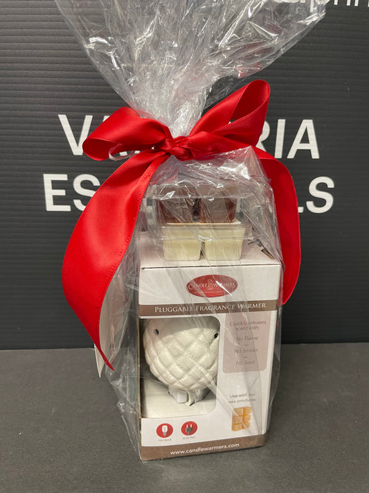 Pineapple Pluggable Fragrance Warmer with Two 6-Pack Wax Melts