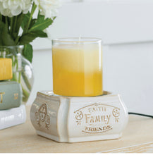 Load image into Gallery viewer, Faith, Family, Friends 2-in-1 Classic Fragrance Warmer