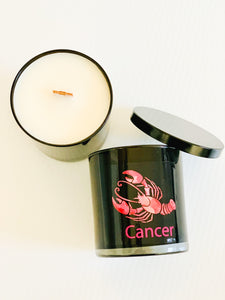 Cancer Wood Wick Candle
