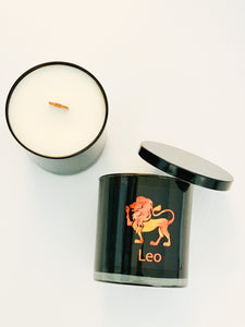 Leo Wood Wick Candle