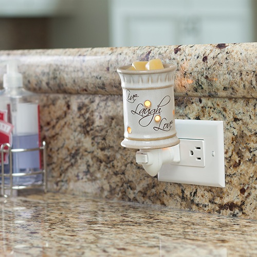 Live, Laugh, Love Pluggable Fragrance Warmer