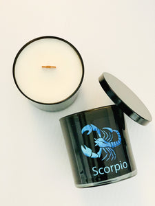 Scorpio Wood Wick Candle