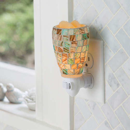 Sea Glass Pluggable Fragrance Warmer