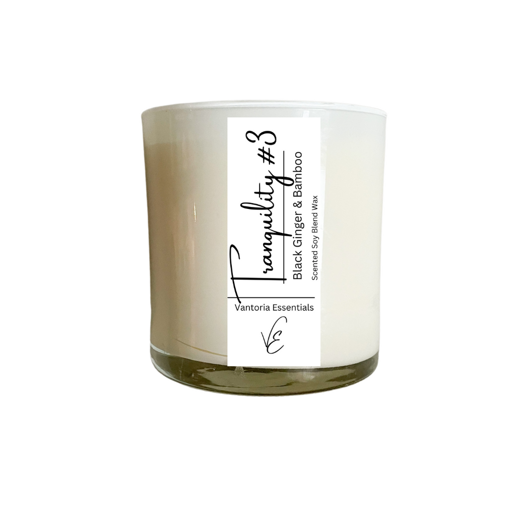 Tranquility #3 Candle - Black Ginger & Bamboo